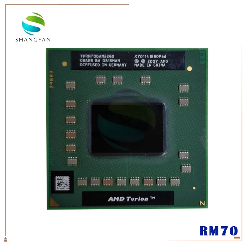 AMD Turion 64 X2 мобильный технологии RM 70 RM70 2 0 ГГц двухъядерный нить Процессор