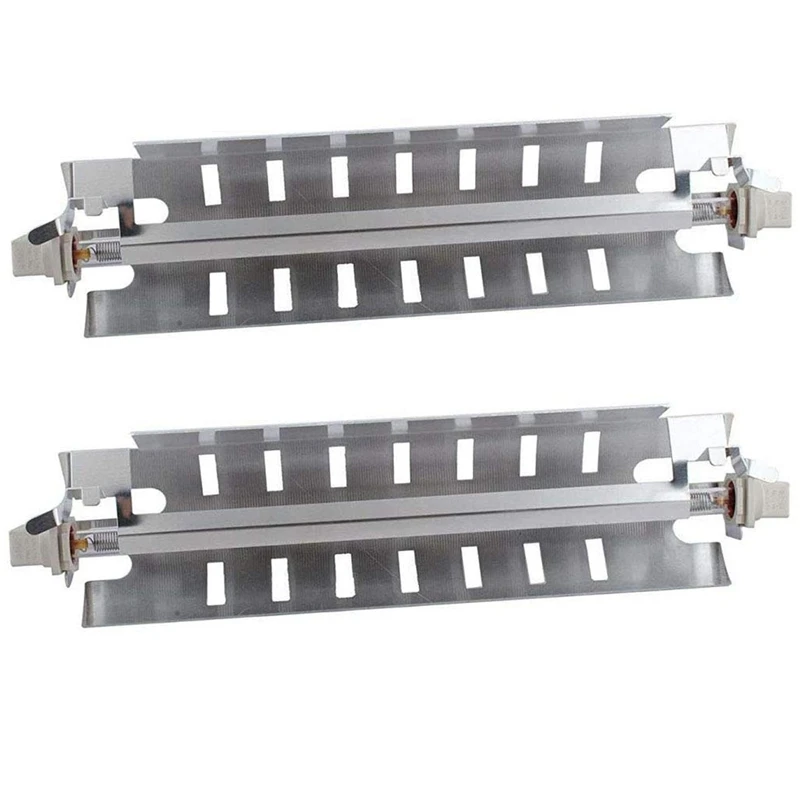 

2PCS Defrosting Heaters WR51X10055 Refrigerator for Kenmore Hotpoint GE Universal Electric RCA Freezer