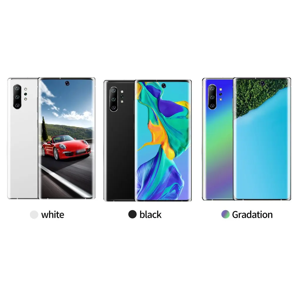 

Note10+ 6.6 inch smart phone 2+16g Front camera with perforated screen Android dual card dual standby