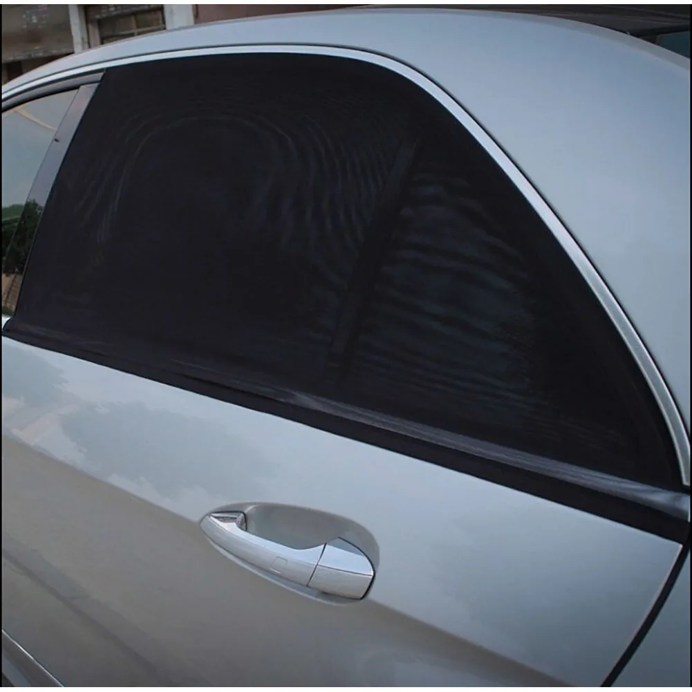 2pcs Window Sunshade Cover Car Shade Rear Side Sun Visor Mesh Shield UV Protector Accessories | Автомобили и мотоциклы