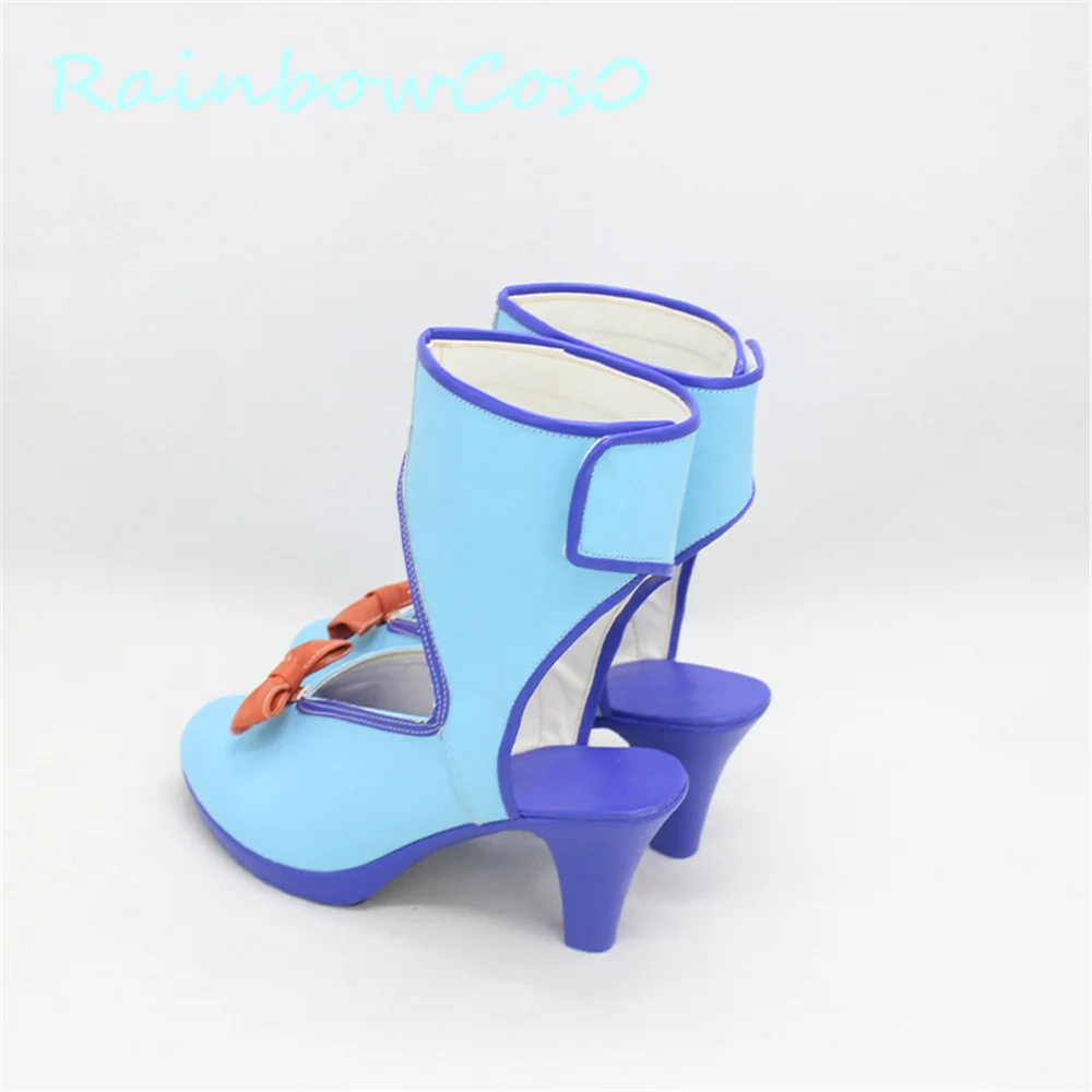 Туфли для косплея NEKOPARA с ванилью сапоги аниме Хэллоуин RainbowCos0 W1591 | Тематическая