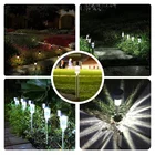 Дешевый фонарь, водонепроницаемый ландшафтный светильник для дорожек, внутреннего двора, газона, декоративный фонарь, уличный фонарь с питанием от солнечной энергии