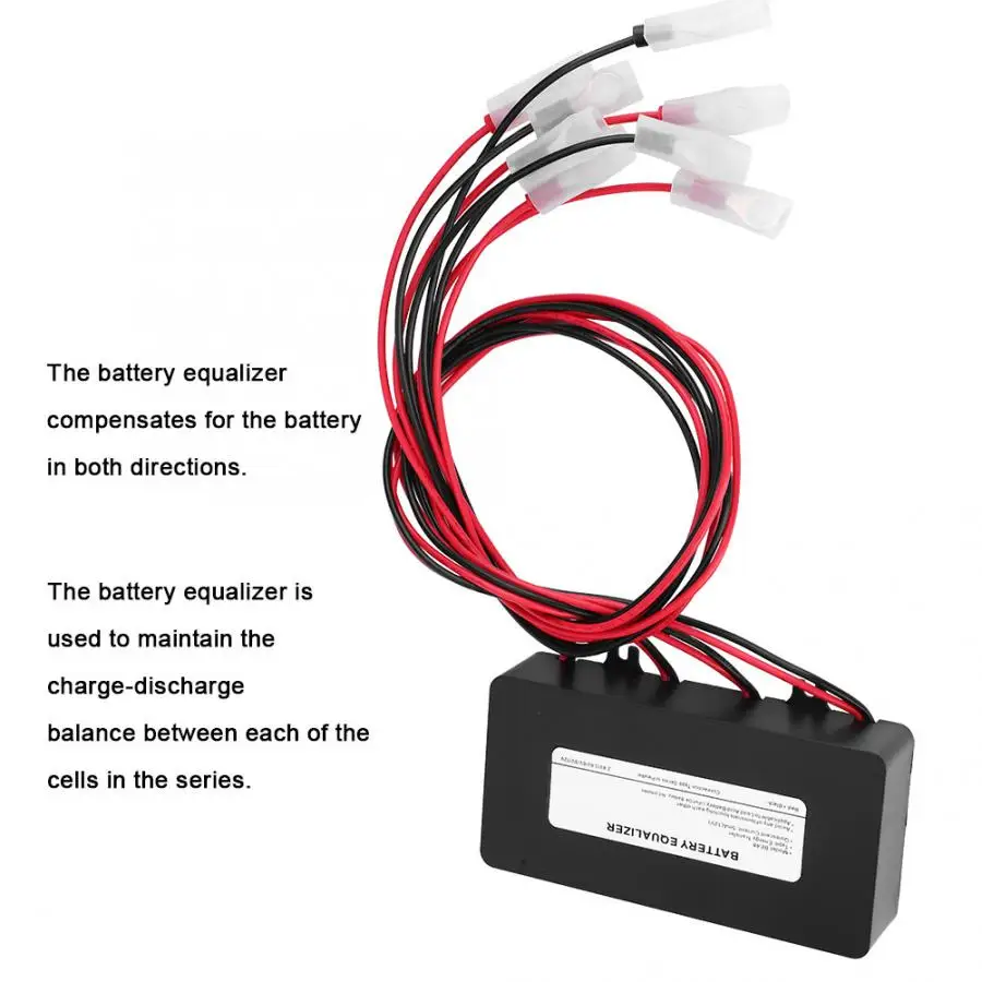 Эквалайзер батареи Черный солнечной системы балансировщик с обратным