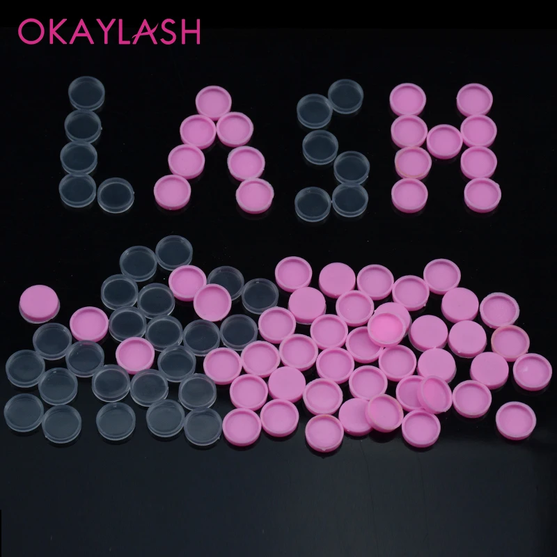 Поддон для наращивания ресниц 2021 100 шт. в форме цветка |