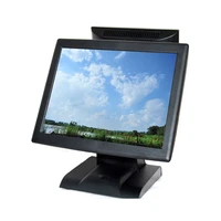 epos pc pos hardware all in one 15 touch screen pos terminal computer desktop pos system dual screen cash register