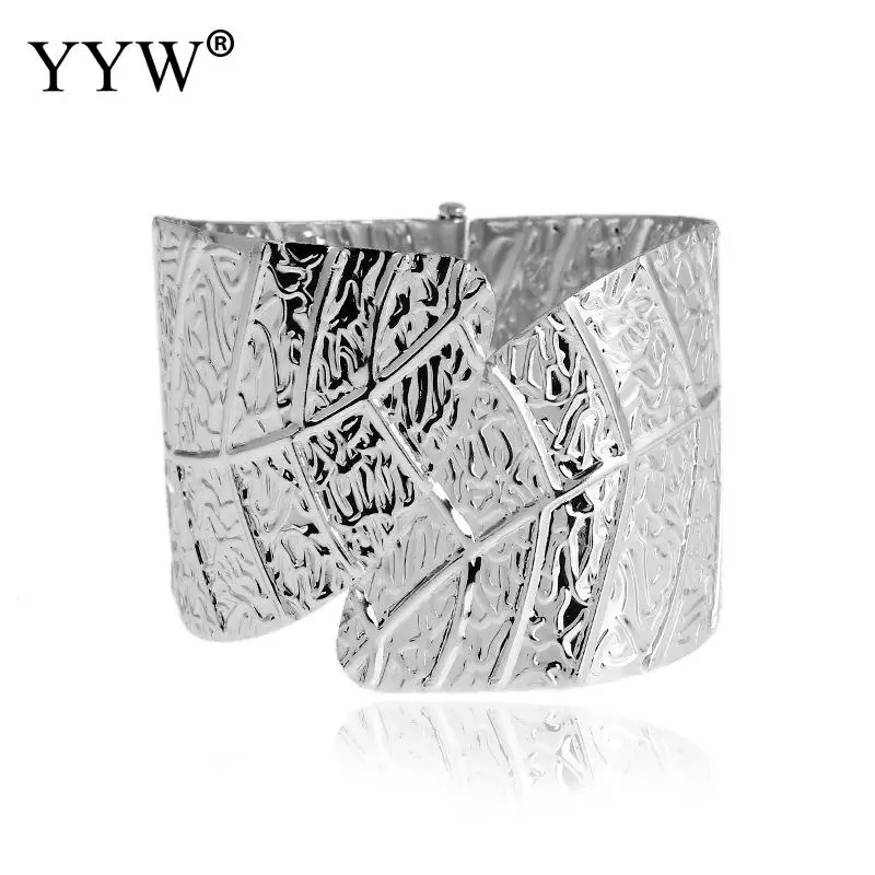 YYW 2020 модный простой растительный браслет Открытый с большим листом на запястье