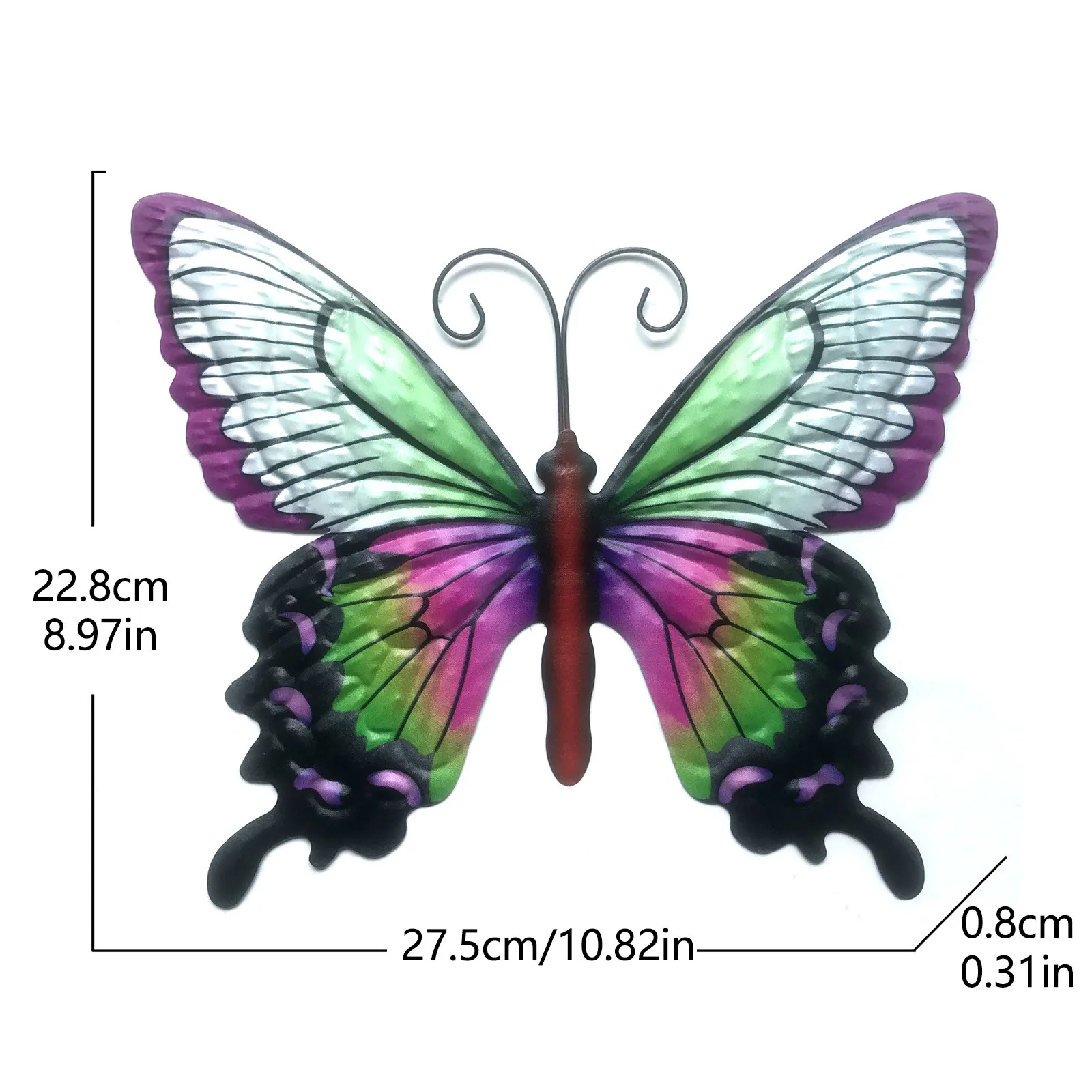 

Home Decor Gift Garden Decoration Butterfly Art Outdoor Garden Backyard Metal Animal Decoration Gift Home Decoration Accessories