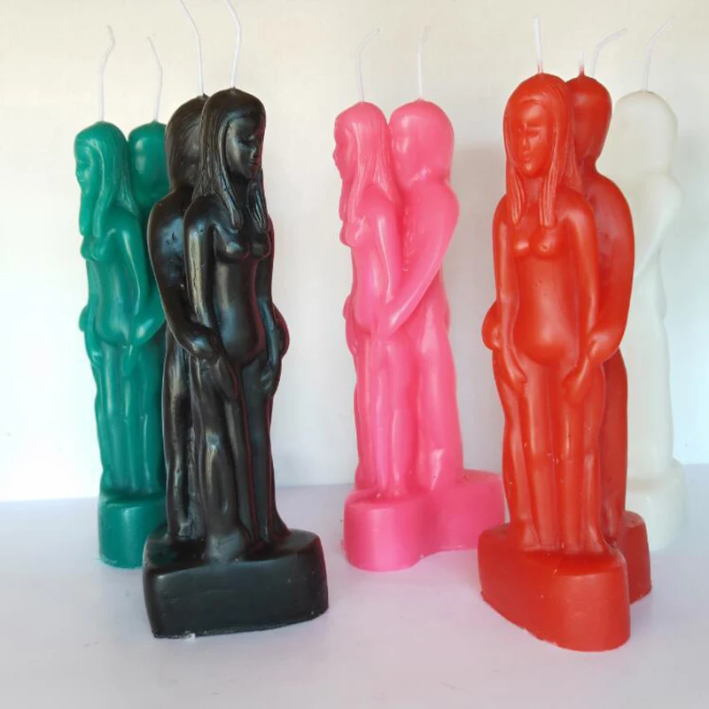 6 шт./лот Волшебная ритуальная свеча Свадебные свечи ручной работы человеческие