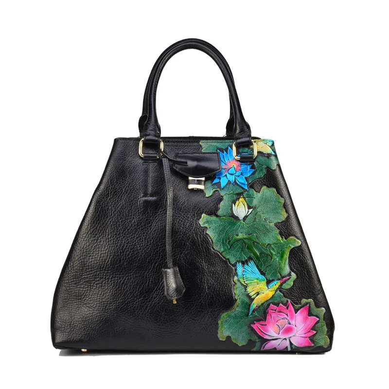 

Handbag women's leather Tote Bag сумки 2021 женские бренд сумки для женщин sac de luxe femme Women's genuine handbag Women's