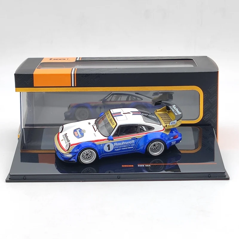 IXO 1:43 для P ~ SCHE RWB 964 Waikato Rauhwelt #1 MOC306 литая под давлением модель игрушки автомобиль |