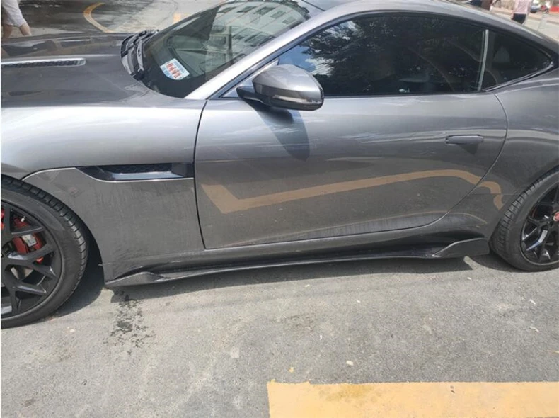 Юбки из углеродного волокна с боковым корпусом комплект для губ разделители