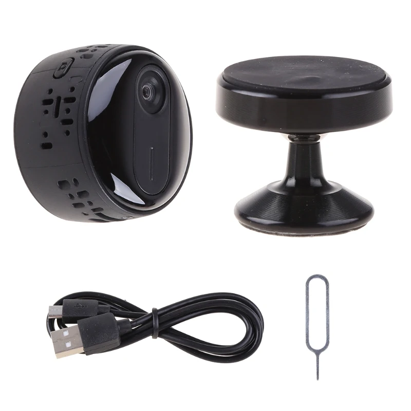 

VH3 Mini WiFi Camera QQT-VH3-HB 1080P Video Security Surveillance Camara 150° Angle with Night Vision Motion Detection