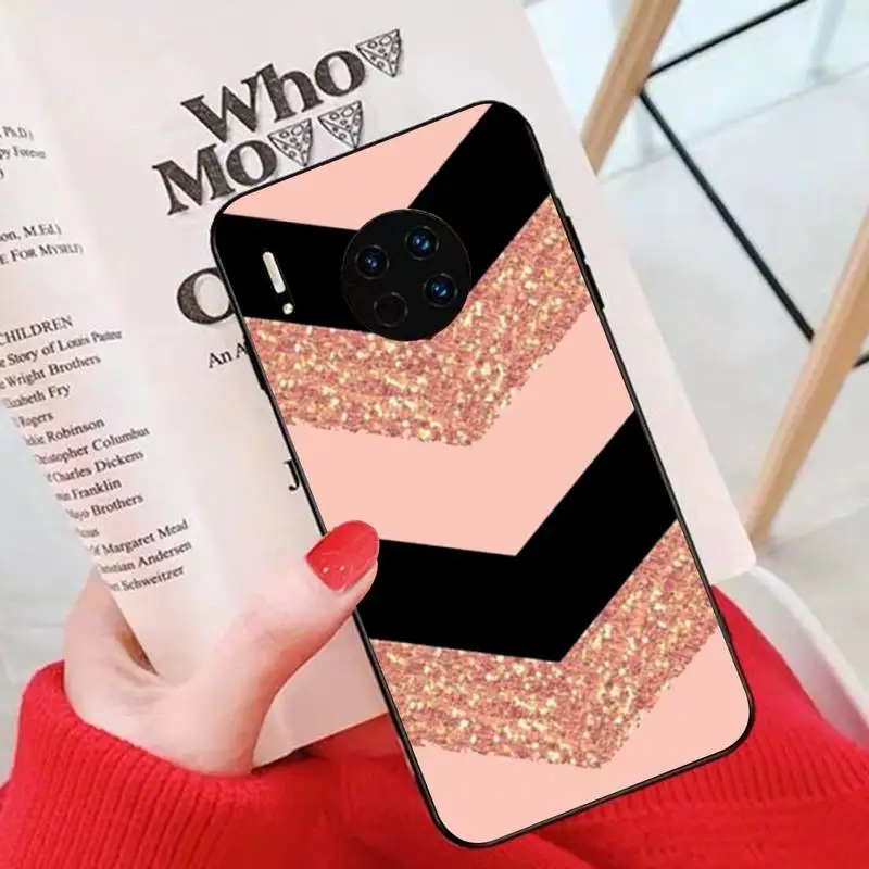 Чехол для телефона TOPLBPCS Chic Pink Marble Pretty Custom Soft Huawei Mate 20 10 lite pro X Honor paly Y 6 5 7 9 prime 2018