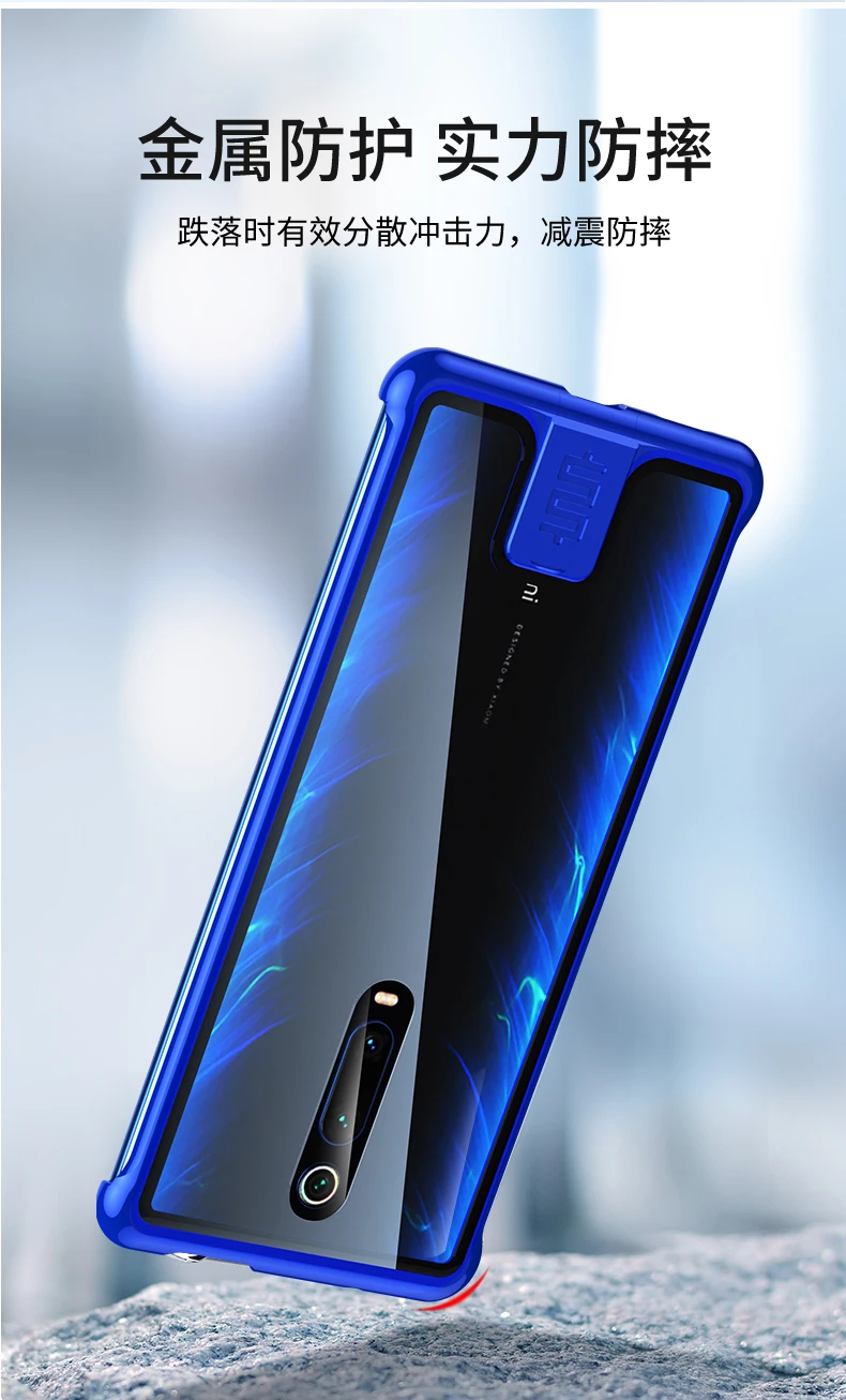 K20pro металлический бампер чехол для Xiao mi xaomi mi 9t mi 9t Pro mi 9tpro Red mi K20 Pro HD закаленное стекло задняя крышка Coque тонкий безрамочный