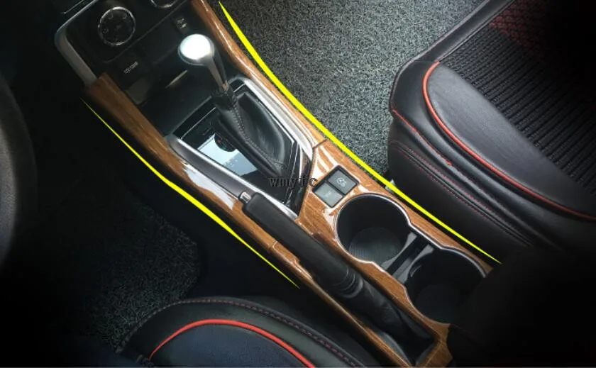 Автомобильный Стайлинг рамка для чашки автомобиля Накладка toyota corolla 2013 2014 2015 2016