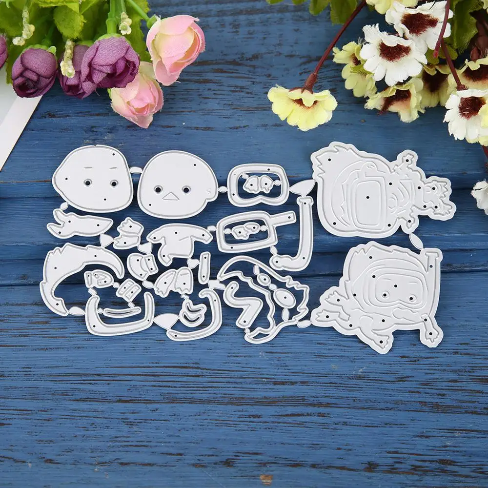 

Divers плавающие металлические режущие штампы 2019 Новые Ремесленные штампы для тиснения изготовление бумажных карточек скрапбукинг украшения...