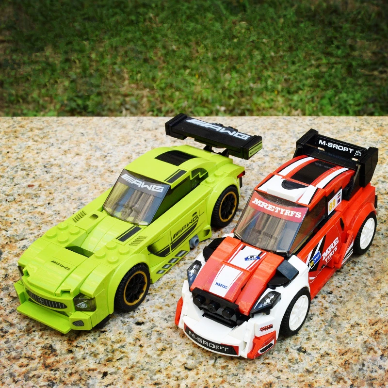Creator Technic Metro 6R4 R5 Maxi Turbo Champion Супер гоночный автомобиль запчасти ралли