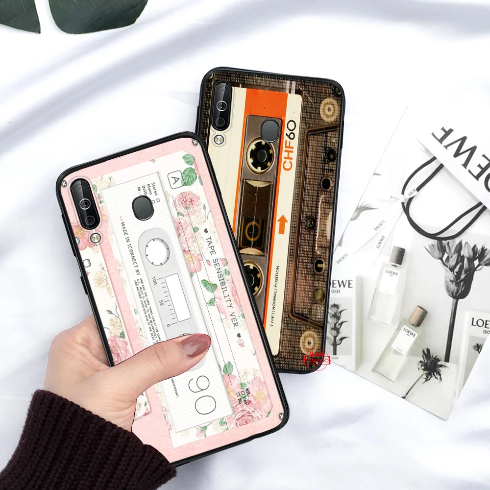 RETRO CLASSIC CASSETTE Unique Silicone Case for Samsung A3 A5 A10S A30S A50S A6 Plus 2018 A7 A8 A9 A10 A30 A40 A50 A60 A70 J6 |