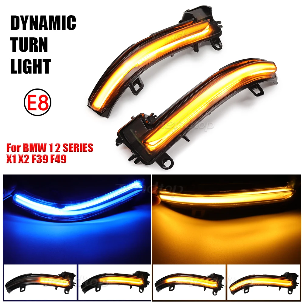 

Dynamic Turn Signal Lights For BMW F46 F45 2 Series BMW X1 F48 X2 F49 2016 2017 2018 Blinker Sequential Bulb Car LED Lamp