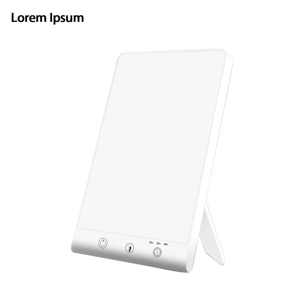 

5v1A Monochromatic White Light Bionic Solar Emotion Lamp Phototherapy Lamp Happy Light 3 Levels Dimming