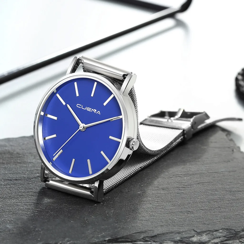 

High quality Ultra-thin Military watch Luxury Watches Quartz Watch Casual Bracele Watch Steel belt Relgio de homem Bracelet YE1