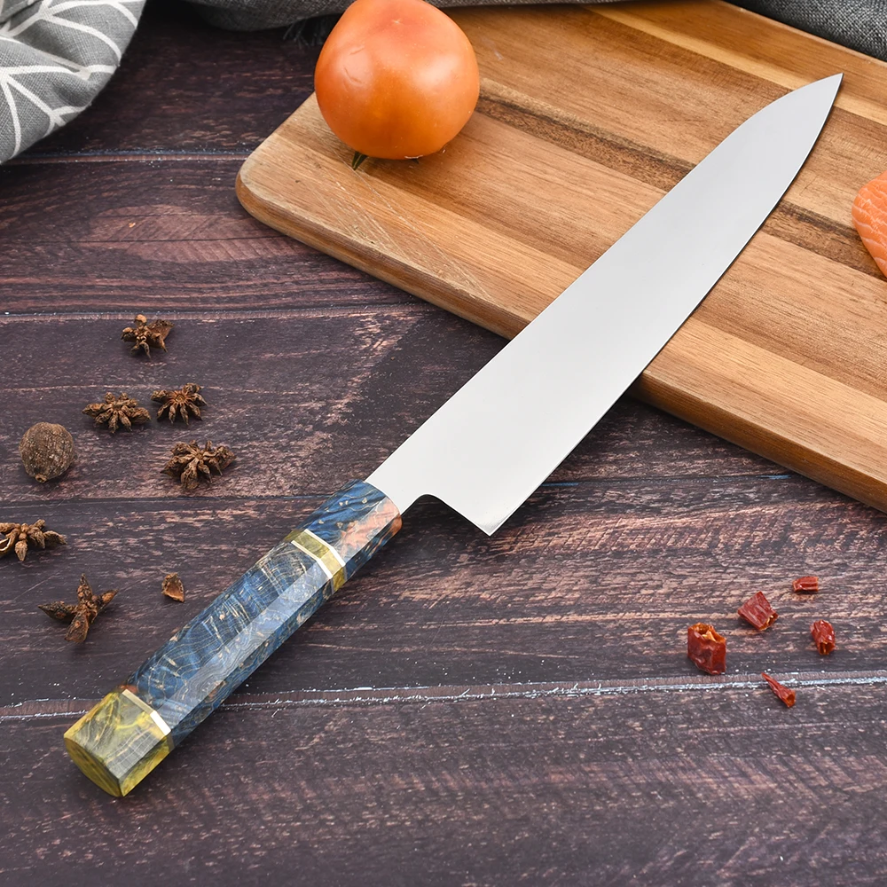 Нож шеф повара из нержавеющей стали японский нож высокоуглеродистой кухонный