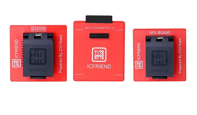 2022 новые оригинальные ICFriend ICs-UFS 3 в 1 UFS разъем адаптера Поддержка BGA254 BGA153 BGA95 с