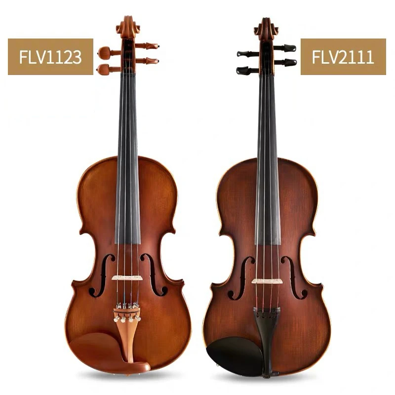 Матовая Скрипка для взрослых и детей начинающих уровень обучения из массива