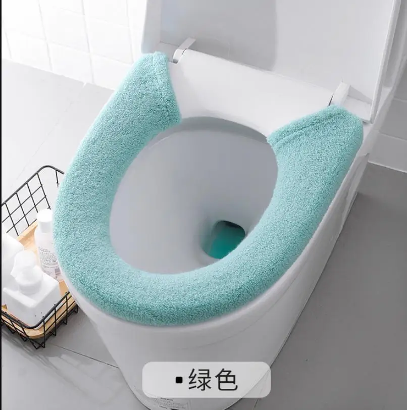 Унитаз шайба для домашнего украшения ванной комнаты|Чехлы на сиденья унитаза| |