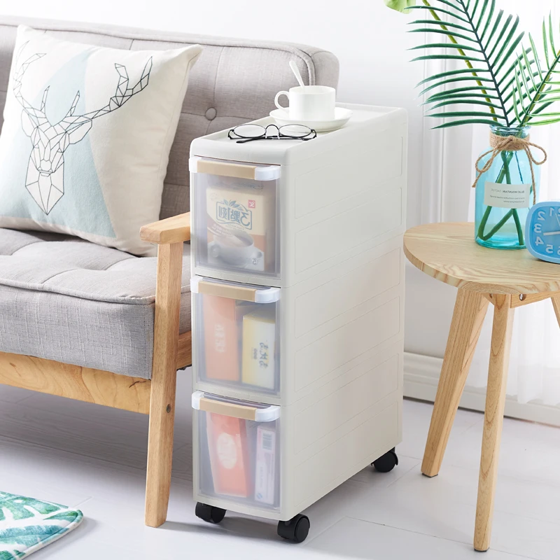 2/3/4 Слои Япония подвижный Пластик 18 см шов Кухня Ящики для гостиной стеллаж