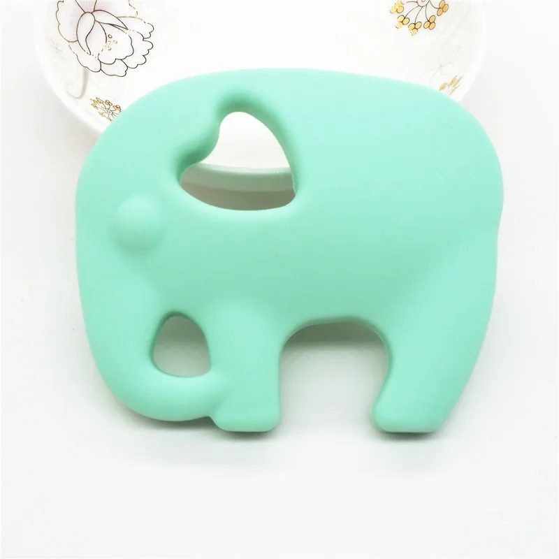 Mint Chenkai 10 шт. Силиконовые Печенье-прорезыватель DIY Baby Oreo подвеска-Печенюшка кольцо для соски уход сенсорные Прорезыватели игрушка подарок BPA бесплатно - Цвет: Mint