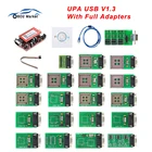 UPA USB V1.3 полный набор адаптеров V2014 программатор системного блока управления инструмента UPA-USB V1.3 ЭБУ чип инструмент настройки UPA USB 1,3 ЭБУ автомобиля Тюнинг диагностический инструмент