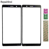 10pieceslot front outer glass for nokia 7 plus front glass touch panel outer glass lens replacement part