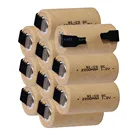 Аккумуляторная батарея ni-cd для makita, bosch, B  D, Hitachi, metabo, dewalt, 10 шт., 2200 мАч, 1,2 в