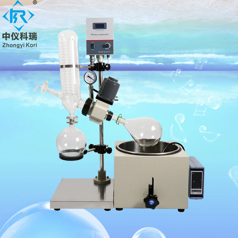 

RE-201D rotavap rotary evaporator ethanol extraction machine for cbd oil distillation