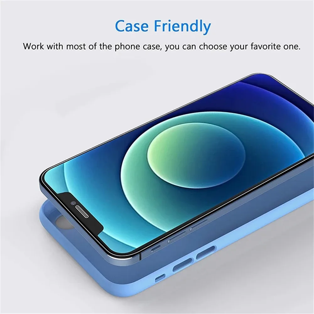 

4Pcs Tempered Glass For iPhone 11 12 Pro XS Max X XR 7 8 6s Plus SE 2021 Screen Protector For iPhone 12 Mini 11 Pro Max Glass