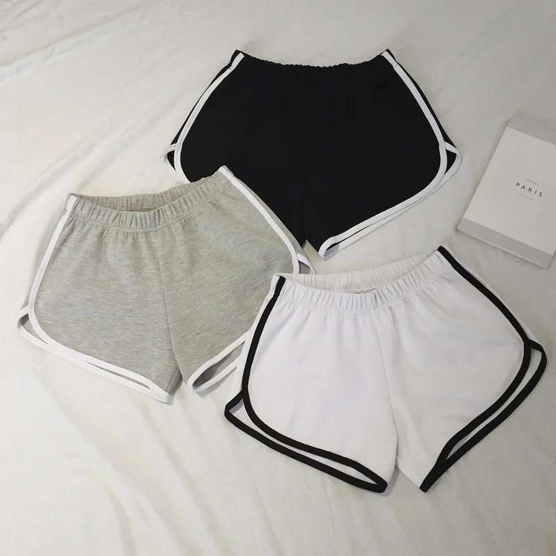

Shorts Women Casual Sports Irregular Patchwork Trendy Womens Simple Outwear Bodybuilding Short All-match Fashion Breathable Chic