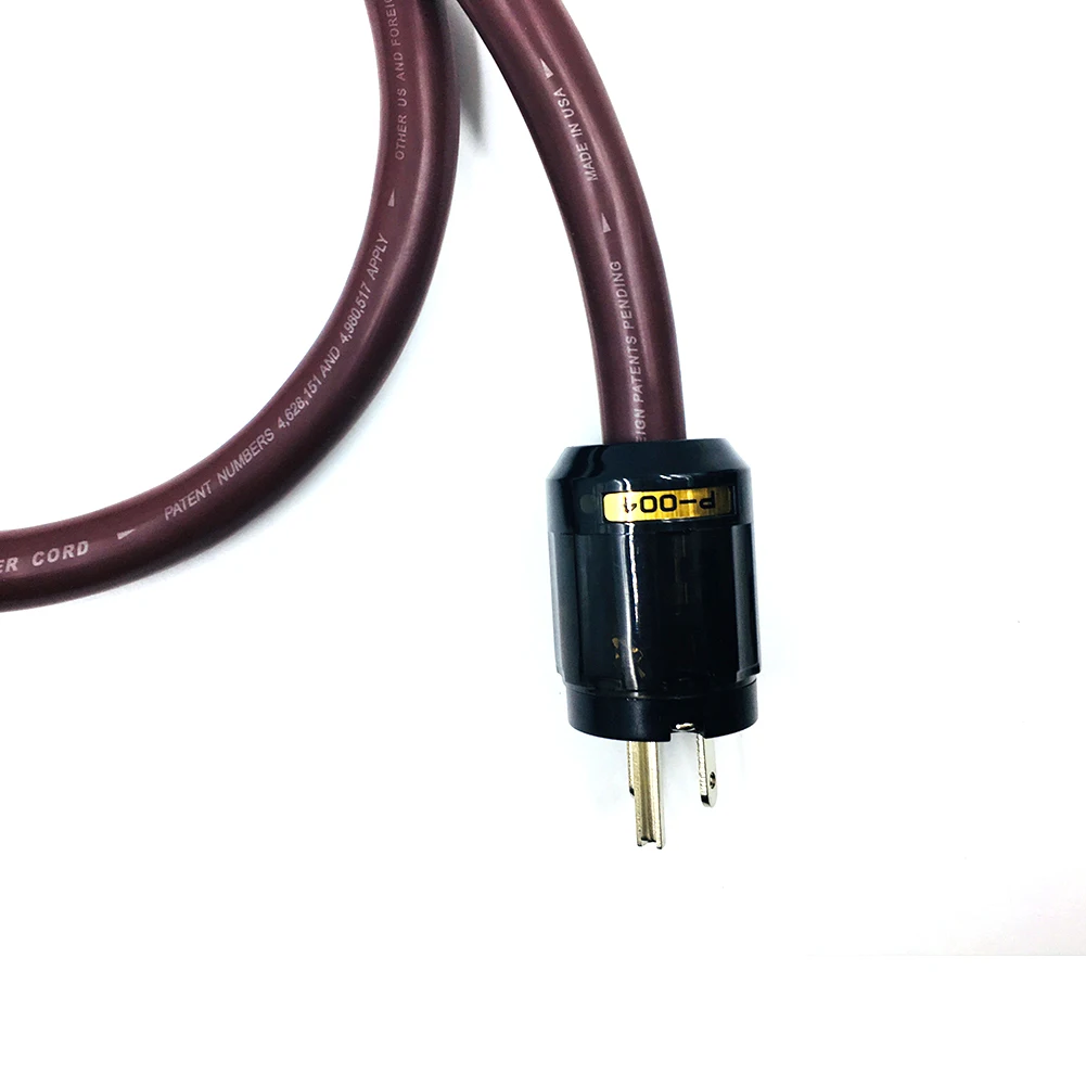Hifi CARDAS Золотой эталонный аудио кабель питания HiFi US с родиевым покрытием P 029/C 029 AU