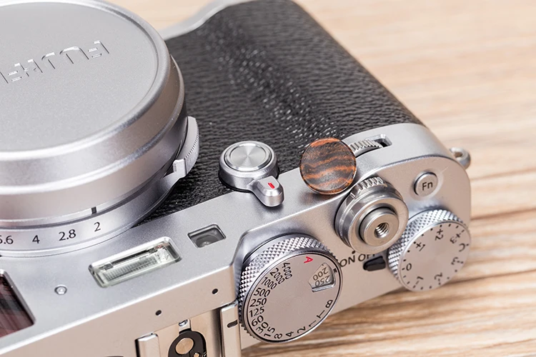 Деревянная вогнутая поверхность кнопка спуска затвора для Fujifilm X100F XT30 20 XPRO2XE3 M10P Fuji X100F