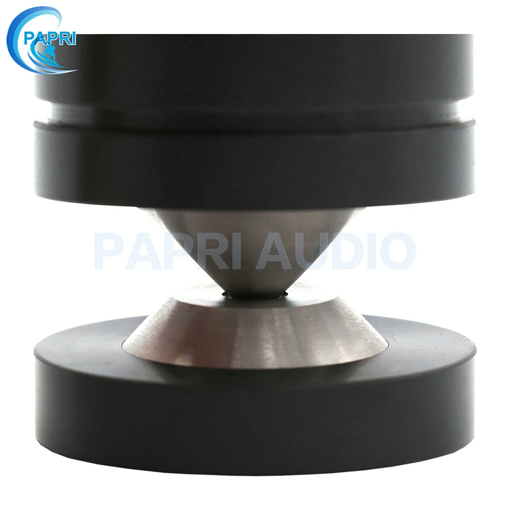 

PAPRI 4PCS/Lot 39MM*37MM 304 Stainless Steel Graphite Spikes Feet Pad For CD DVD Player Speaker Amplifier Instrument Equipment