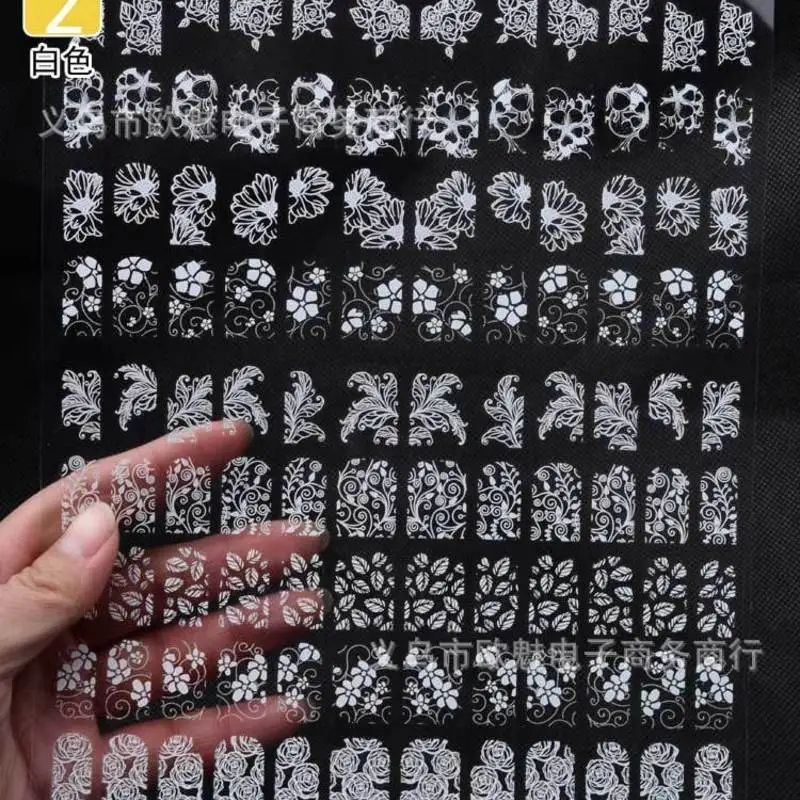 Наклейки для ногтей 3 d фототерапия резиновые наклейки палочки домашних животных