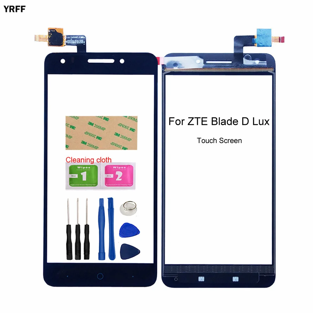 Новая стеклянная сенсорная панель для ZTE Blade D Lux сенсорный экран дигитайзер