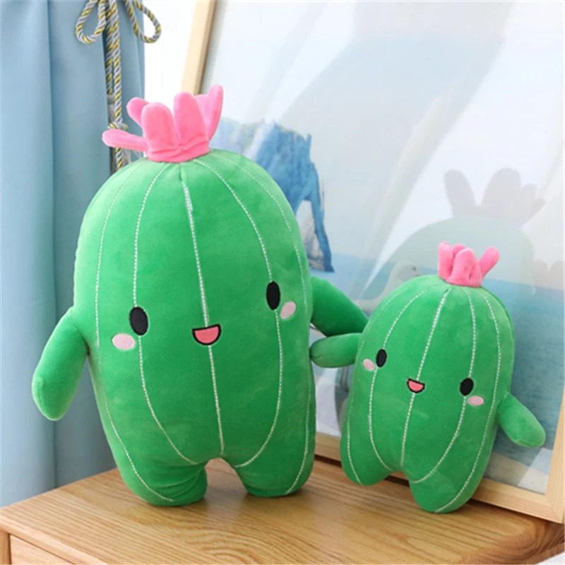 

Kawaii Children's Cartoon Cactus Plush Toy 25/40/60CM Stuffed Children's Soft Plush Toy Classic Birthday Gift