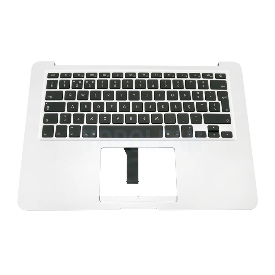Оригинальная португальская клавиатура верхний корпус Упор для рук Macbook Air 13 &quotA1466