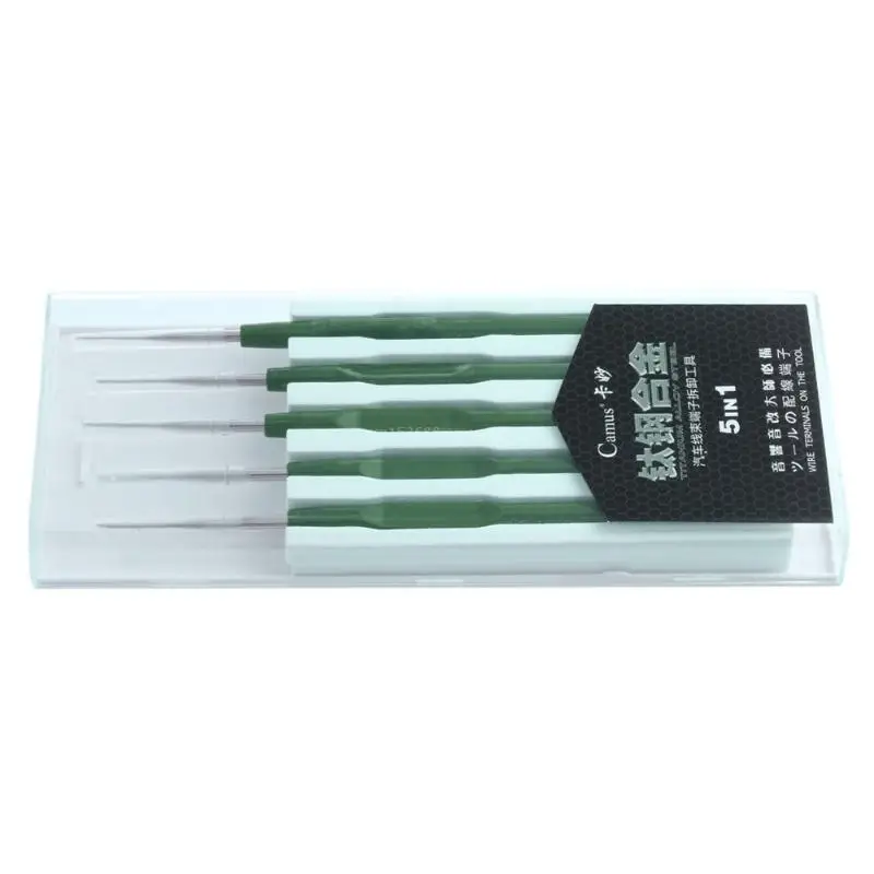 

Car Wire Terminal Socket Pin Removal Maintenance Titanium Alloy Dismount Tool