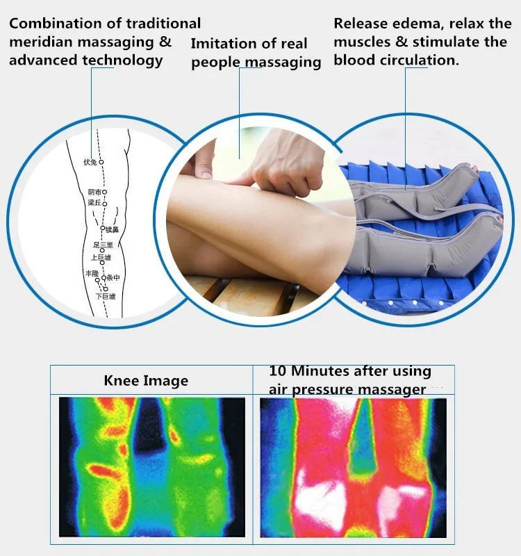 Массажная машина для массажа под давлением воздуха массажер мышц избавление от