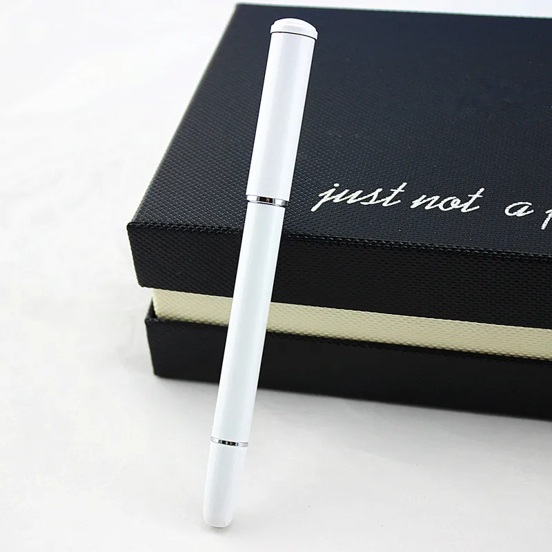 Роскошная металлическая чернильная ручка 0 5 мм для школы качественная авторучка