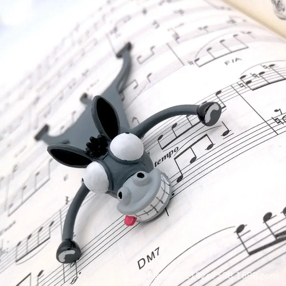1 шт. 3D стерео мультфильм животных закладки ПВХ оригинальный милый кот Kawaii Сделай