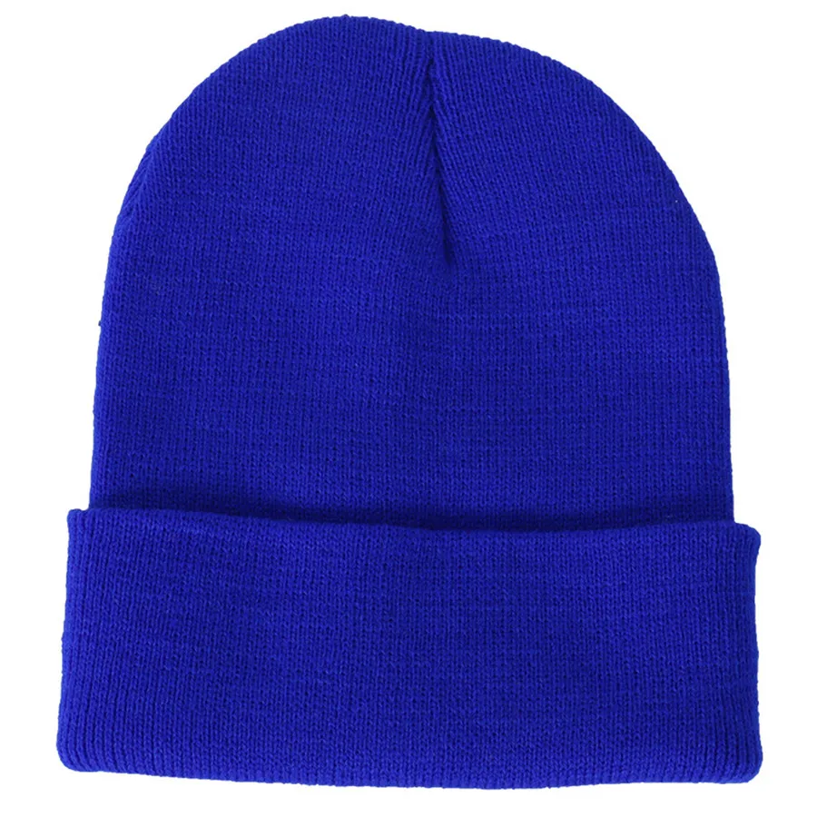 

24 Colors Solid Unisex Skullies Beanies Hats Warm Knitted Autumn Winter Cap For Women Men Hip Hop Casual Bonnet Cap Dropshipping