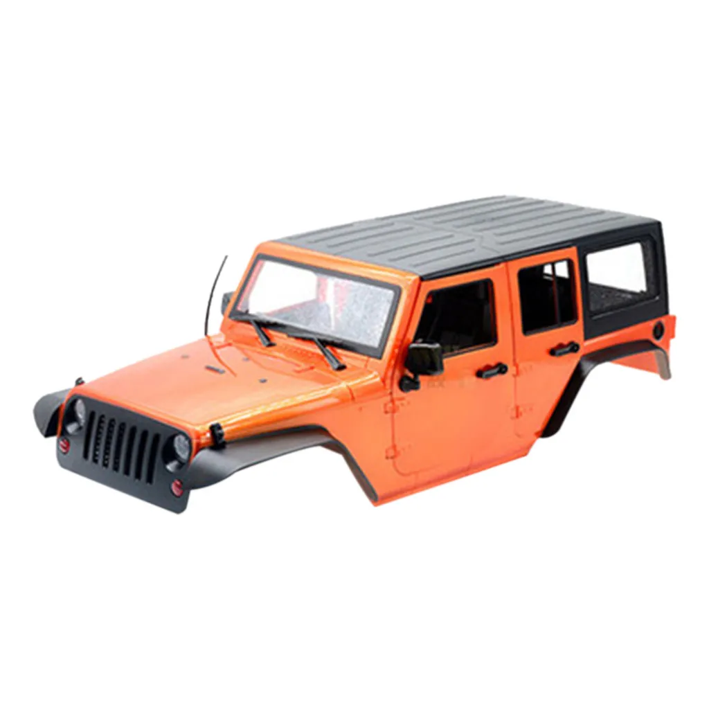 

12.3in 313mm Wheelbase Body Car Shell For 1/10 RC Crawler Wrangler SCX10